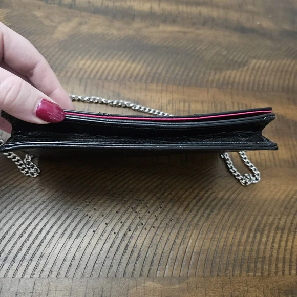 Coach Black Patent Leather Convertible Clutch Crossbody Bag - Picture 3 of 6